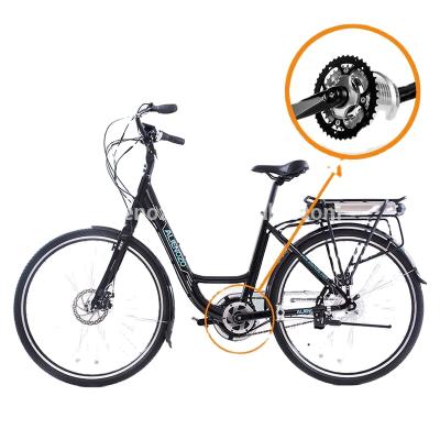 China Battery e-bike electric bike kit e-bike conversion aluminum alloy bicycle brushless mid drive for sale