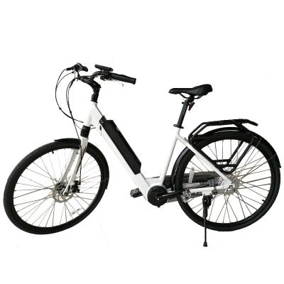 China 2020 carbon fiber rechargeable city electric bike, big size city electric bike, electric city bike with mid motor for sale