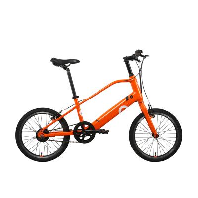 China 2020 aluminum alloy aluminum frame with kickstand fender lights, 20inch electric bike, cheaper drop-shipping from factory directly for sale