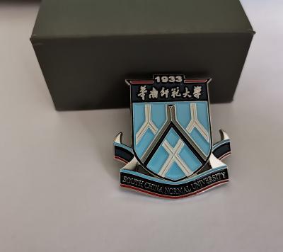 China Factory wholesale high quality metal enamel badge custom zinc alloy pin for sale