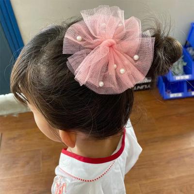 China European and American fashion hairpin style Korean female cute soft cute hair accessories bb-8 Ggirl bow pearl hair accessories for sale