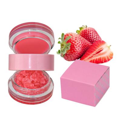 China Lips Wholesale Natural Lip Care Scrubs Private Label Custom Pink Lip Balm Herbal Lip Mask Moisturizing OEM ODM Hot Selling Hydration for sale