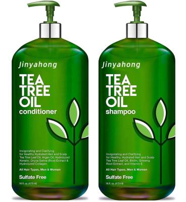 China JYH Anti-Dandruff Tea Tree Shampoo and Conditioners Oil Control Nourish Moisturize Hydration Hair Care for sale