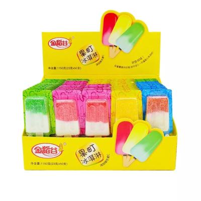 China Cute Factory Direct Selling Four Flavors Of Candies Ice Cream Shaped Fudge For Boys And Girls for sale