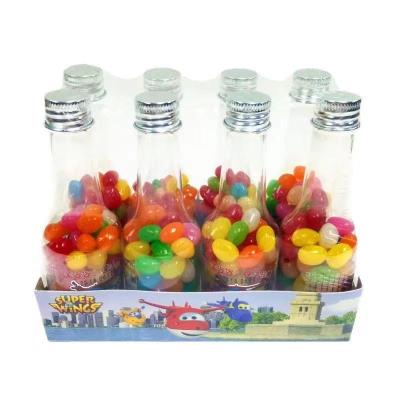 China Ordinary hot sale new products manufacturer various vitamins sweet and gummy taste sour candy bottle floating shape for sale