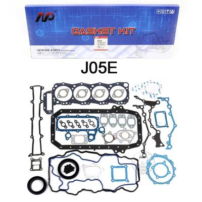 China Máquina escavadora Engine Gasket Kit Metal Rubber Material de H06CT J05 J08 P11C Hino à venda