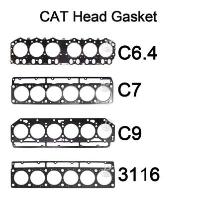 China 3116 C9 C7 C6.4  Excavator Engine Parts Cylinder Head Gasket for sale