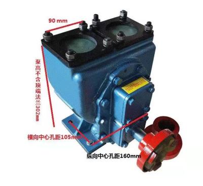 China Dieselblauer 80YHCB-60 Zahnradpumpe-BrennölTankwagen-Dieselpumpe zu verkaufen