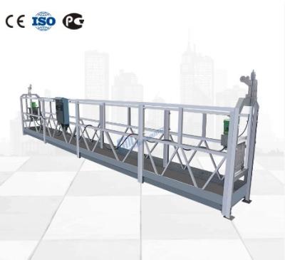 China ZLP630,630kg contemporary, 6m hot dip galvanized high rise maintenance power suspended platform, gondola, cradle for sale