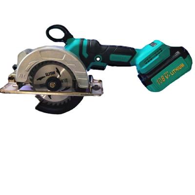 China Brick Saw Cordless charging circular saw, electric saw, metal wood tile cutting tool with 4.0AH battery, plastic toolbox for sale