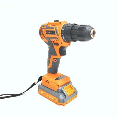 China Multi Function 20V portable drilling rig lithium-ion wireless cordless electric drill handheld electric drill for sale