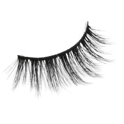 China Qingdao Wingstar JB Series Wholesale Sellers Strip Style 3D Winged Fake Fluffy Mink Eyelashes From Professional Factory for sale