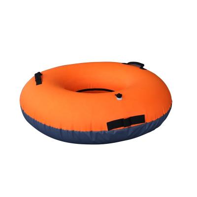 China Winter Fun ONE SURF New Arrive Inflatable Round Rubber Tube Sled Snow Tube Snow Ski Snowfall Circle for sale