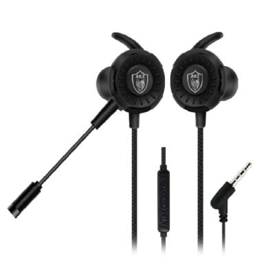 China Speaker accessorics game headset D1 3.5mm plug in headphones cable music streaming earphone wholesale for sale