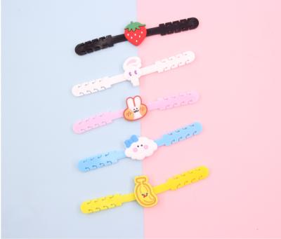 China Hearing protection kids and adult customized logo ear strap silicone hook ear loop for maesk for sale