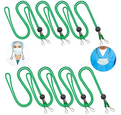 China PVC Safety Chain Lanyard Holder On The Neck Protects Adults And Children Ear Strap Buckle Hook For Mask for sale