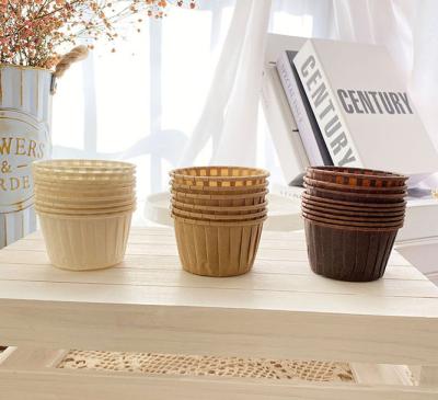 China Multi Size Classic Cupcake Disposable Eco-Friendly Disposable Paper Cups Size Muffin Cup Cake Greaseproof Baking Cups for sale