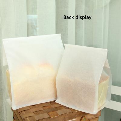 China Biodegradable China Manufactures Bread Toast Packaging Bakery Paper Package Bread Bag Customized Bread Wrapping Bag for sale