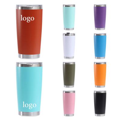 China Stainless Steel Disposable Tumblers Customization UV 3D Logo Embossed Etched 500ml 700ml 17oz 16oz 26oz for sale