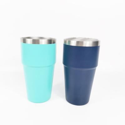 China Factory wholesale disposable logo 30oz custom stainless steel vacuum insulated tumbler double walled with splashproof lids new 16oz 26oz SL for sale