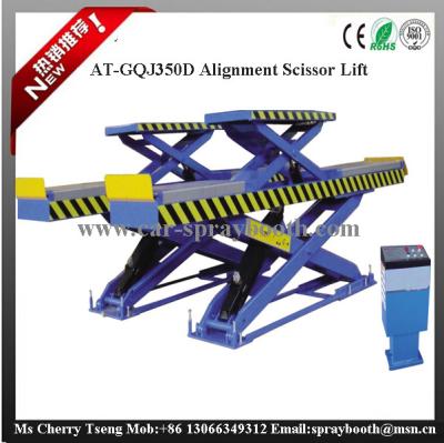 China AT-GQJ350D Double Level Height Portable Scissor Car Lift ,Platform Scissor Lift,Car Lifter for sale