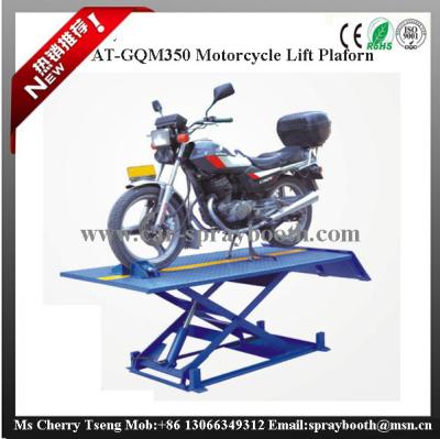 China AT-GQM350 Motorcycle Lift,CE Approved 1000lbs Motorcycle Lift Platform,motorcycle lifter for sale