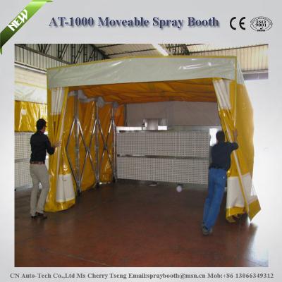 China 2015 alibaba portable spray booth/used paint booth/used car paint booth for sale,Portable for sale