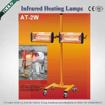 China Powder Coating Infrared Curing Lamp Flexible Cassette Movement,Infrared Heating Lamp AT-2W for sale