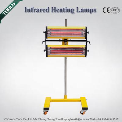 China Shortwave Infrared Curing Lamp With IRA Infrared Shortwave Heating Tubes for sale