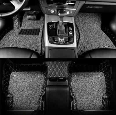 China Protect Your Car Floor and Full Set 3d 5d 7d from Anti Slip Two Layer Floor Mats Carpet Floor Foot Mats for All Car Models for sale