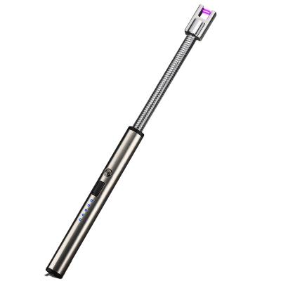 China 2021 Long Sustainable Hot Sale Electric USB ARC Lighter Stick BBQ Custom Kitchen Lighter For Outdoor Camping for sale