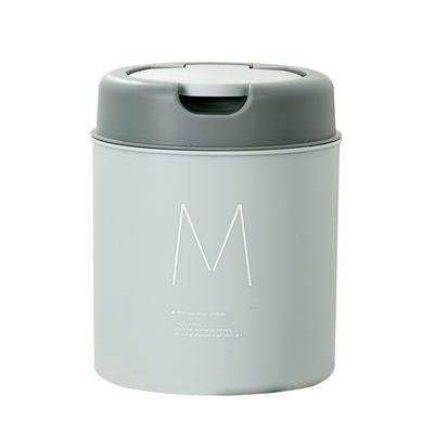 China Office Household Bedroom Mini Desktop Trash Can Tiny Viable Multifunctional Trash Bin With Lid for sale