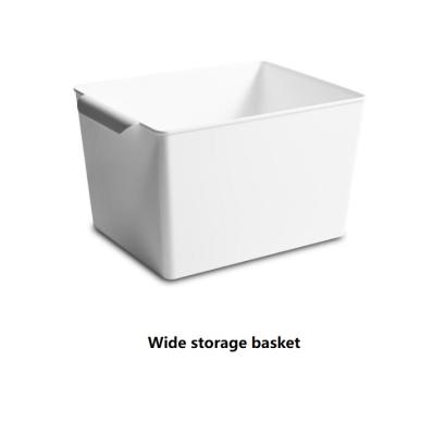 China New Product Sustainable Household Plastic Storage Basket For Organization for sale