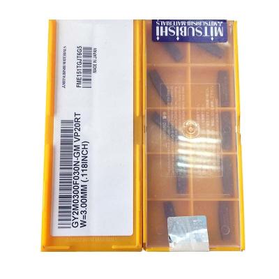 China Japan Spline Made Mitsubishi Carbide Inserts Grooving GY2M0300F030N-GM VP20RT for sale