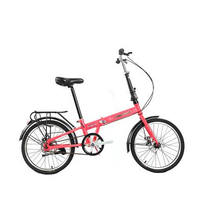 China Factory popular S6L wholesale 16 inch titanium folding bike for sale