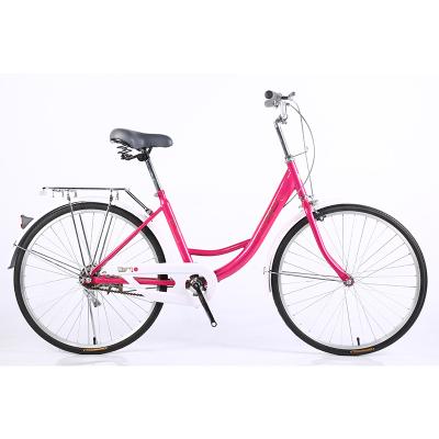 China Steel Wholesale Price Most Popular Single Speed ​​City Bike Women's Bicycle Lady's Bicycle Women's Bike for sale