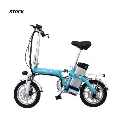 China Disassembly Aluminum Alloy Folding E Bike Mini Comfortable Convenient Fast E Bike 14.8 Oh for sale