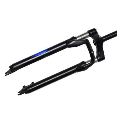 China Flexibility oil and gas suspension mtb manual contorl bicycle fork steel mountain bike 29er 24 inch mtb forks for sale