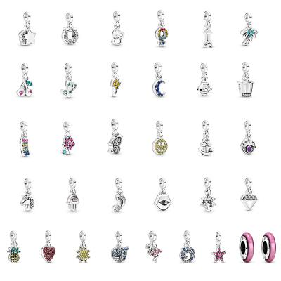 China Fashionable Factory Wholesale 925 Sterling Silver Suitable For Pandora High Quality I Series Charms for sale