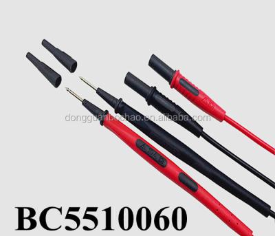 China BC5510060 Digital Copper Multimeter 2 Mm Diameter Probes Tips Premium Test Leads for sale