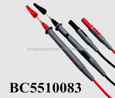 China Copper 4mm Instrumentation Cables Flexible Test Leads Probe Leads Guangdong for sale