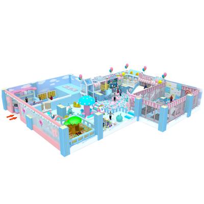 China Wooden Factory direct supply kids  indoor playground equiment , Customized children playgrounds with soft playhouse for sale