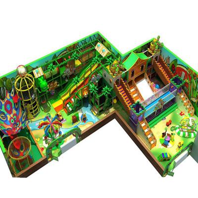 China Wooden Attractive Kids Fun indoor playground Equipment Customized kids Amusement parks for sale