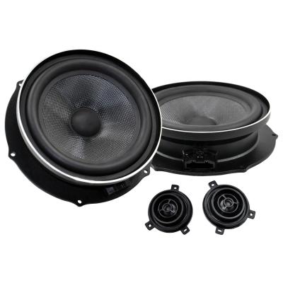 China 7 Inch Two Way Aluminum Car Audio System Upgrade Plug & Play Component Speaker Car Specific Speakers For VW Volkswagen for sale