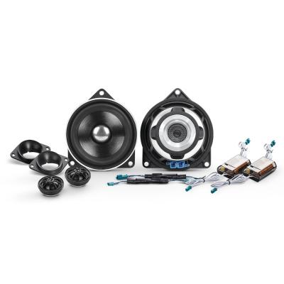 China Upgrade Aluminum Car Audio System Specific Car Neodymium Midrange and Tweeter System 2 Plug-and-Play Component Speaker for BMW for sale