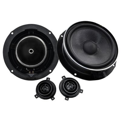 China 6 Inch Two Way Aluminum Car Audio System Plug & Play Component Speaker Car Specific Speakers For VW Volkswagen for sale