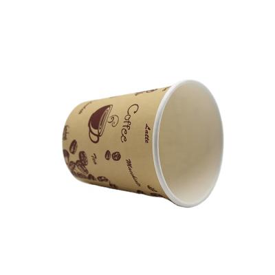 China Wholesale Biodegradable Single Wall Printer Disposable Paper Juice Coffee Cups From Factory 6oz Disposable for sale