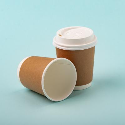 China Disposable Wholesale Cheap Price 100% Compostable PLA Customized Logo Paper Cups for sale