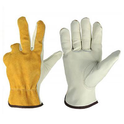 China Anti-heat Swelder Gloves Leather Hands Gardening Protective Non-slip Heat Resistant Welding Working Gloves for sale