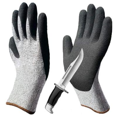 China SUN Grip Gloves /Nitrile Gardening Working Glove / Anti Cut Gloves CE EN388 4X43D for sale